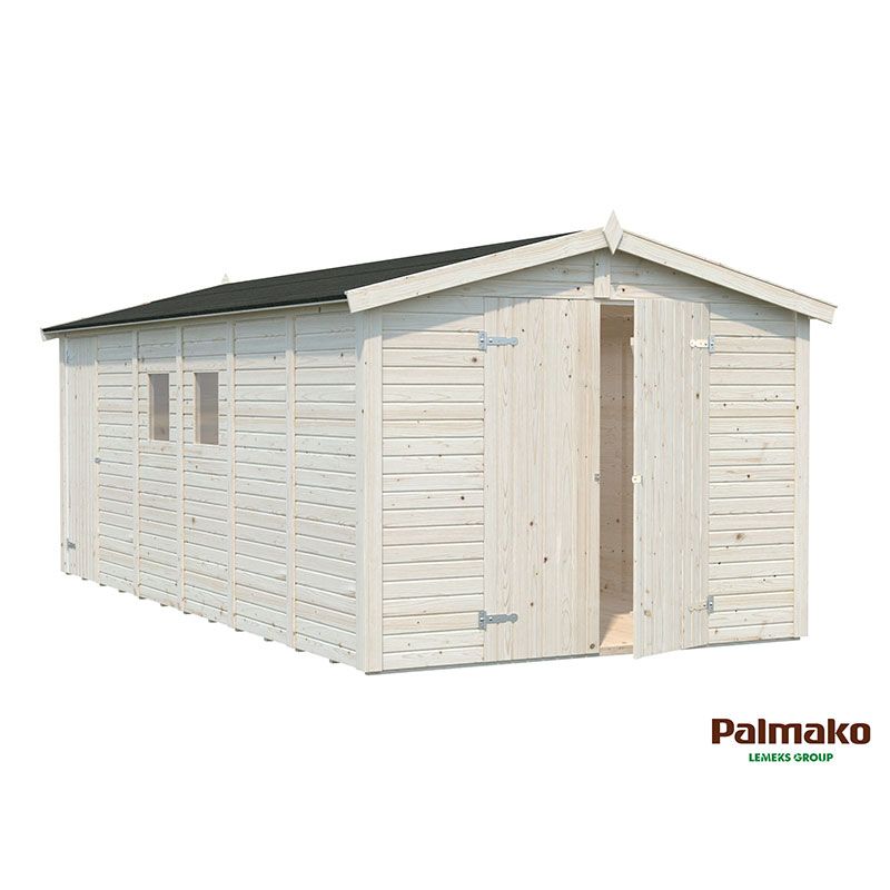 9' x 18' Palmako Dan Premium (16mm) Nordic Shed (2.7m x 5.5m)