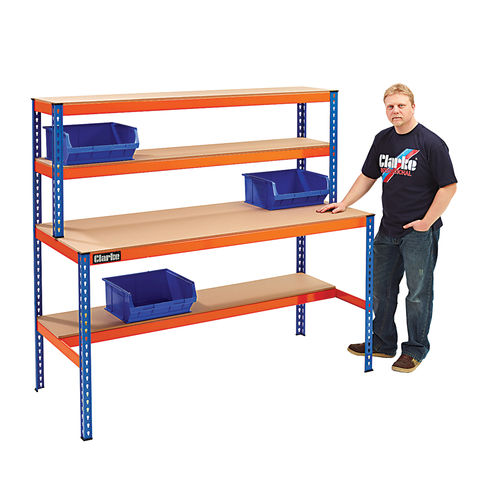 Clarke Clarke CWB450WS Heavy Duty Boltless Workstation