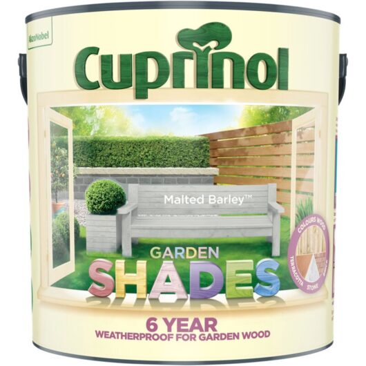 Cuprinol Garden Shades - Malted Barley - 2.5L