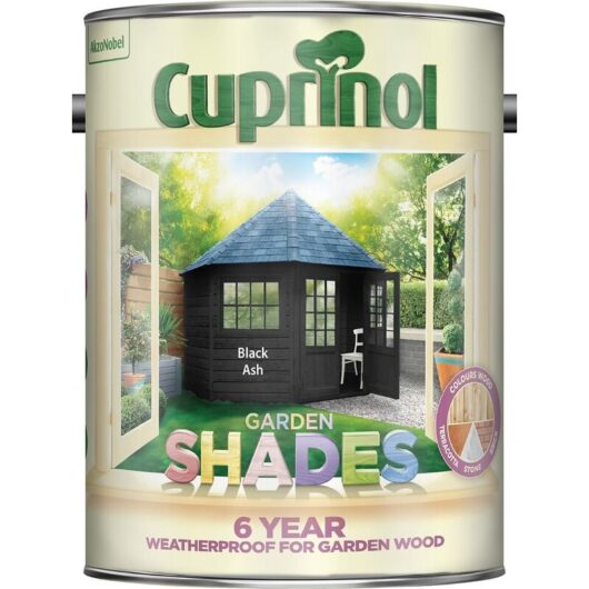 Garden Shades - Black Ash - 5L - Cuprinol