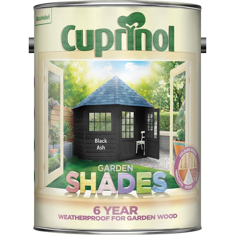 Garden Shades - Black Ash - 5L - Cuprinol