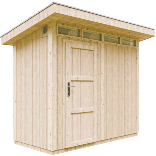 LP® SmartSide® panel shed M901 - H239 x 118 x 250 cm / 3m2 - Sheds and Outdoor Storage - Wooden garden storage shed - Bike shed, Small shed, with