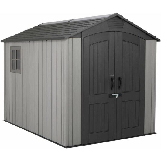 Lifetime - 7 Ft. x 9.5 Ft. Outdoor Storage Shed