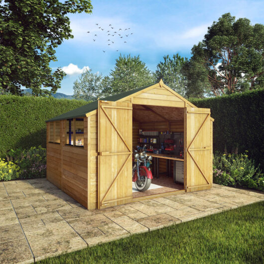 Mercia 10 X 10Ft Overlap Apex Workshop