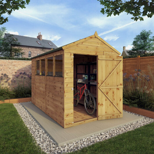 Mercia 10 X 6Ft Shiplap Apex Shed