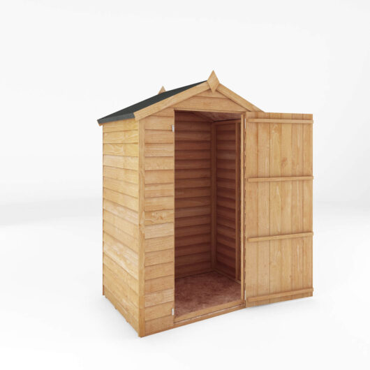 Mercia 3 X 4Ft Overlap Apex Windowless Shed