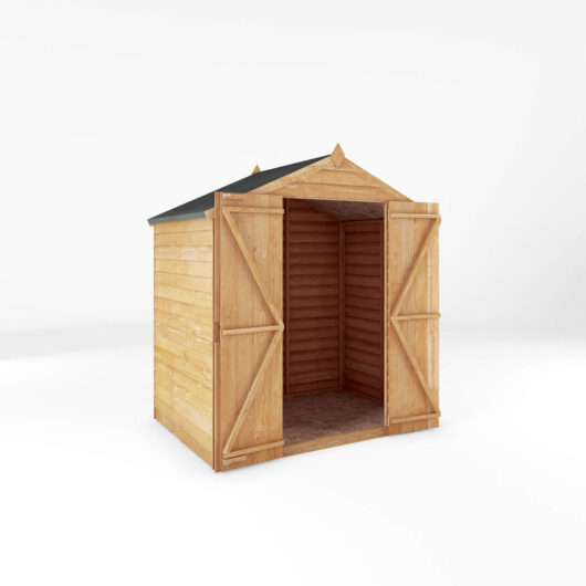 Mercia 4 X 6Ft Overlap Apex Windowless Shed