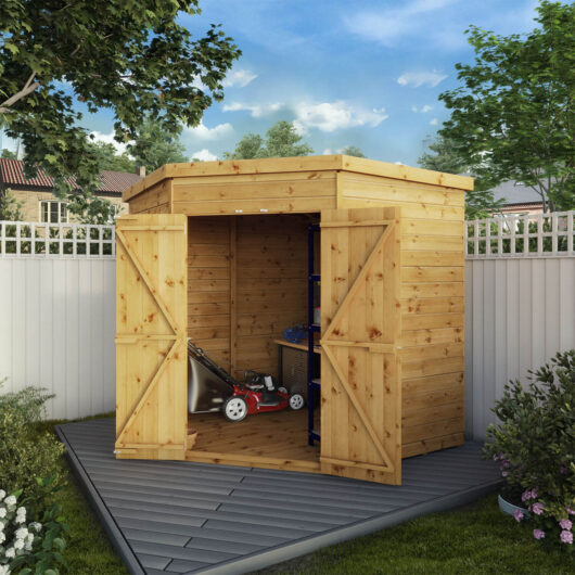 Mercia 7 X 7Ft Shiplap Corner Shed