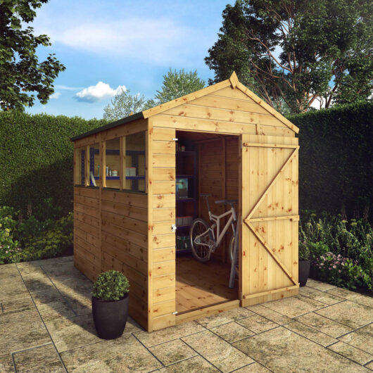 Mercia 8 X 6Ft Shiplap Apex Shed