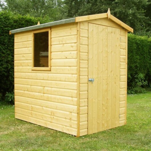 Shire - Lewis Handmade Garden Shed Approx 6 x 4 Feet