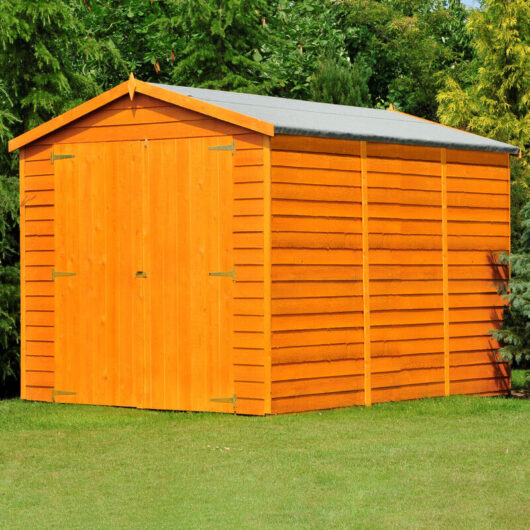 Shire Overlap Wooden Shed 12x6 No windows