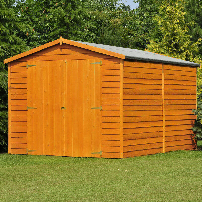 Shire - Overlap Wooden Shed 12x8 No windows