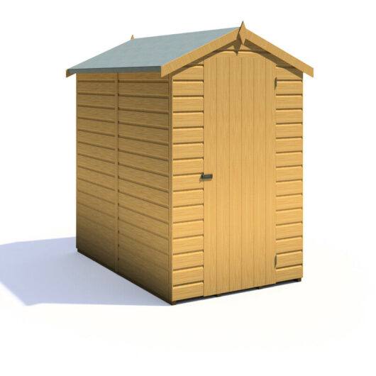 Shire Shetland Shiplap Wooden Apex Shed 6 x 4