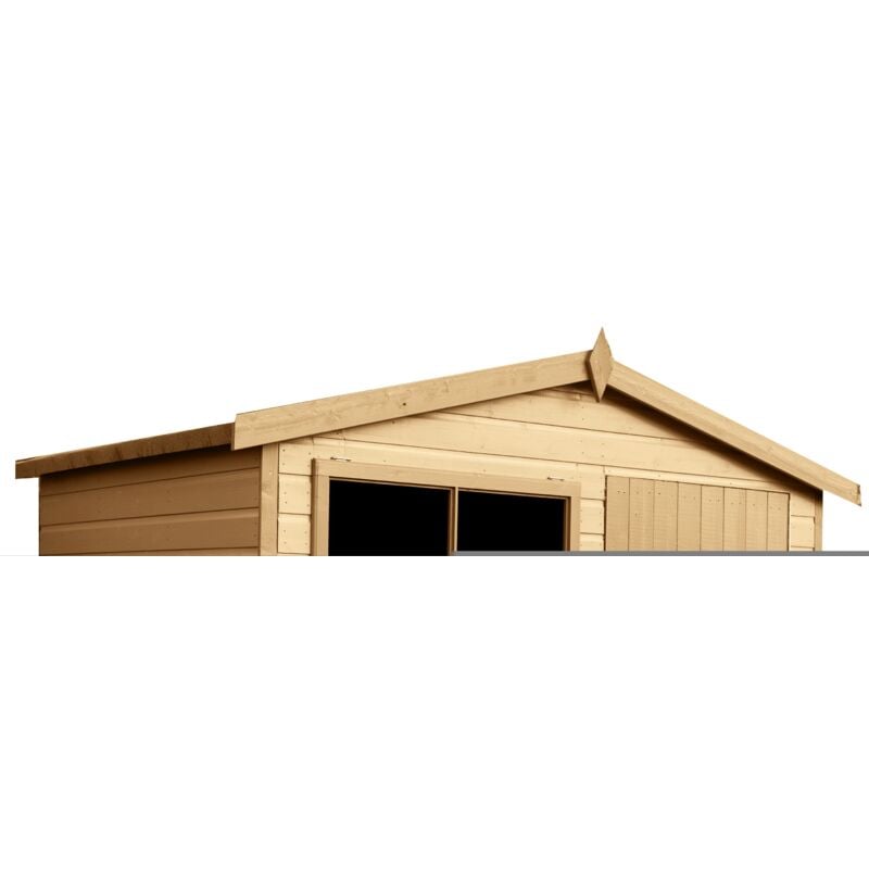 Shire - Wroxham Handmade Garden Shed Approx 10 x 8 Feet Style c