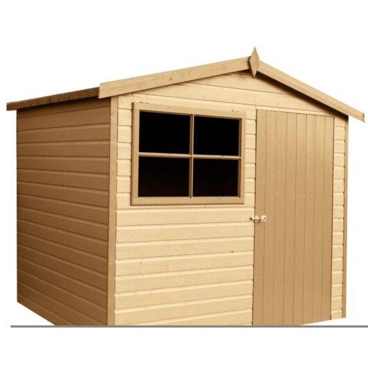 Shire - Wroxham Handmade Garden Shed Approx 8 x 6 Feet Style c