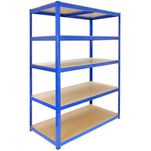 T-Rax Strong Storage Shelves, Blue, 120cm w, 60cm - Monster Racking