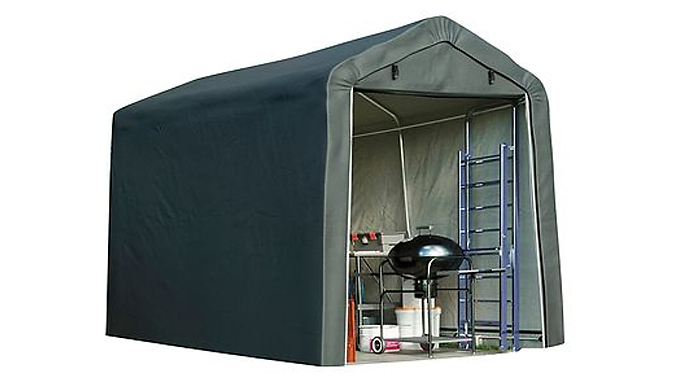 Heavy Duty PE Cover Grey Shed - 4 Sizes