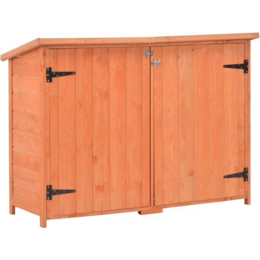 Vidaxl - Garden Storage Shed 128x42x91 cm Wood