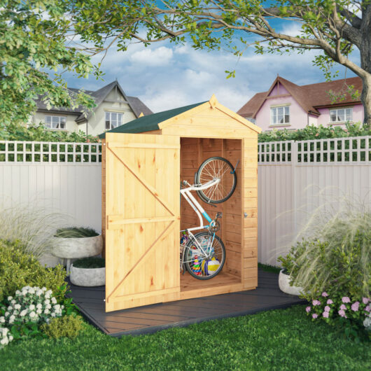 Mercia 6 X 4Ft Woodsman Shiplap Apex Shed