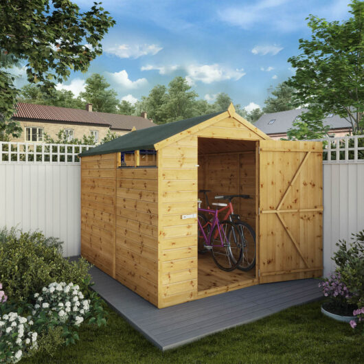 Mercia 8 X 6Ft Shiplap Security Apex Shed