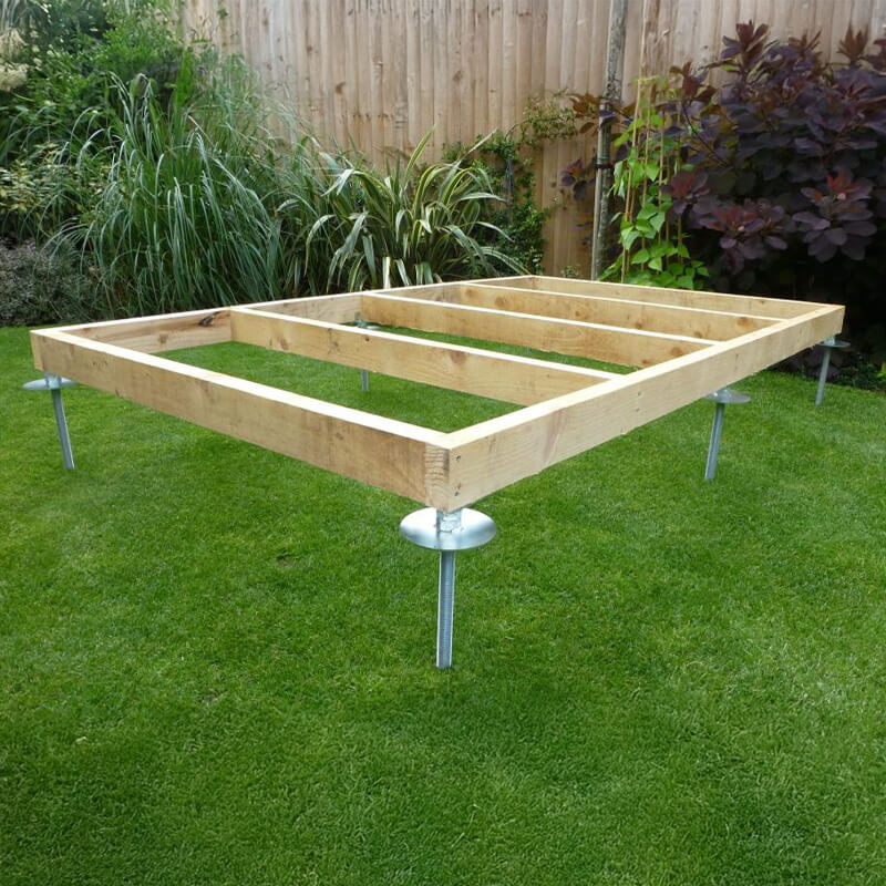 QuickJACK Adjustable Shed Base System for Soft Surfaces - Kit 1