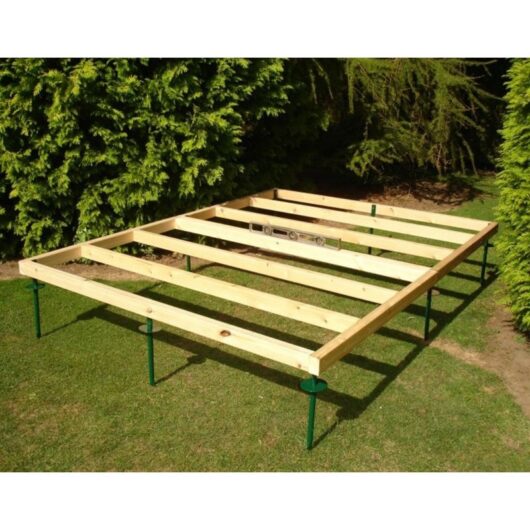 Shire - Adjustable Shed Base Approx 10 x 7 Feet