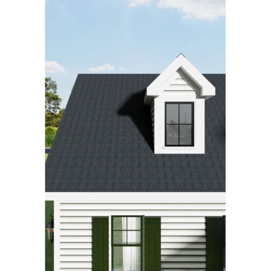 Asphalt Roof Shingle Garden Bitumen Roofing Shingles Shed Roof Tiles,Rectangular,Black,18pcs 2.6m²