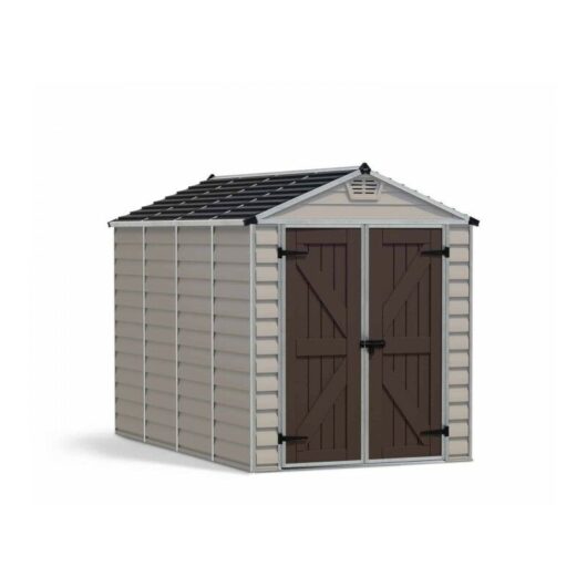 Palram - Skylight Shed 6 x 3 Tan - Polycarbonate - L90.2 x W185.4 x H217 cm