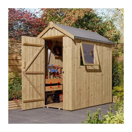 Rowlinson - Premium Heritage 6x4 Shed with Window