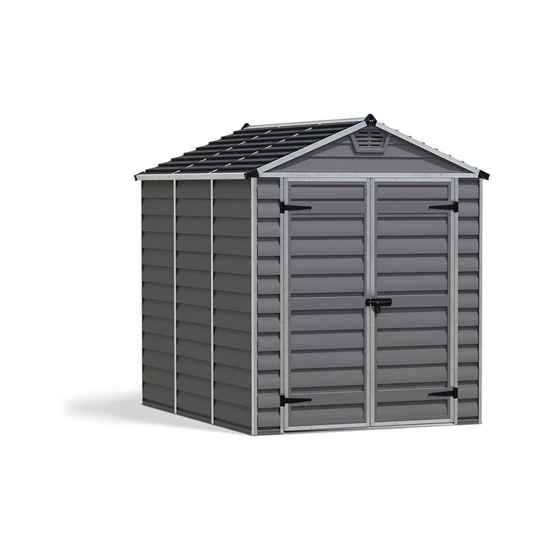 Skylight Shed 6 x 8 Tan - Polycarbonate - L229 x W185.4 x H217 cm
