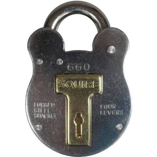660 Old English Padlock with Steel Case 64mm HSQ660 - Squire