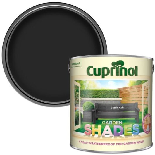 Cuprinol - 5083469 Garden Shades Black Ash 2.5 litre CUPGSBLA25L