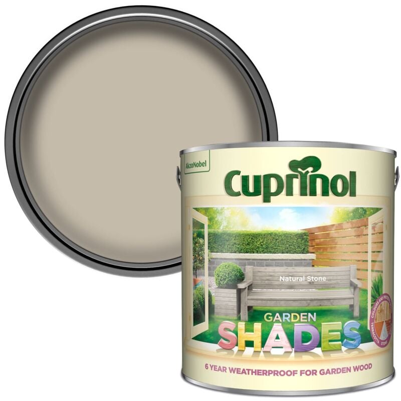 Cuprinol - 5092612 Garden Shades Natural Stone 2.5 litre CUPGSNS25L
