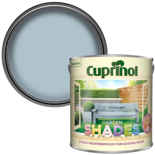 Cuprinol 5122395 Garden Shades Coastal Mist 2.5 litre CUPGSCM25L