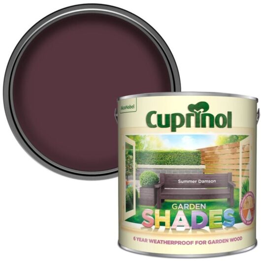Cuprinol - 5122396 Garden Shades Summer Damson 2.5 litre CUPGSSD25L