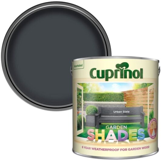 Cuprinol 5159075 Garden Shades Urban Slate 2.5 litre CUPGSUS25L