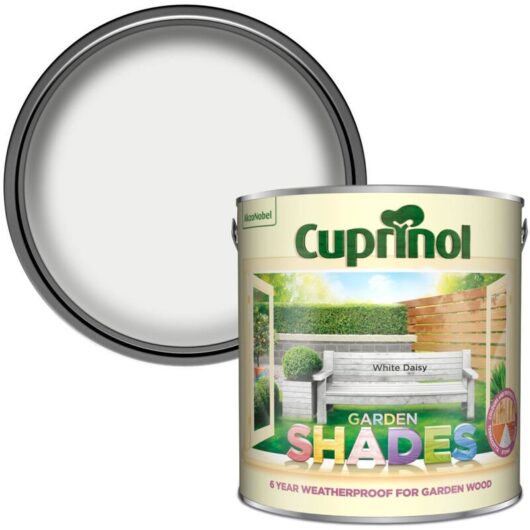 Cuprinol - 5159077 Garden Shades White Daisy 2.5 litre CUPGSWD25L