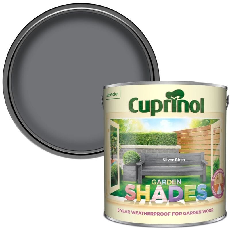 Cuprinol - 5244438 Garden Shades Silver Birch 2.5 litre CUPGSSIL25L