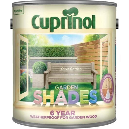 Cuprinol - 5244439 Garden Shades Olive Garden 2.5 litre CUPGSOLI25L