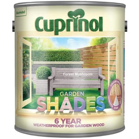 Cuprinol Garden Shades - Forest Mushroom - 2.5L