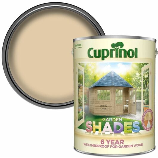 Garden Shades Country Cream 5 litre CUPGSHCC5L