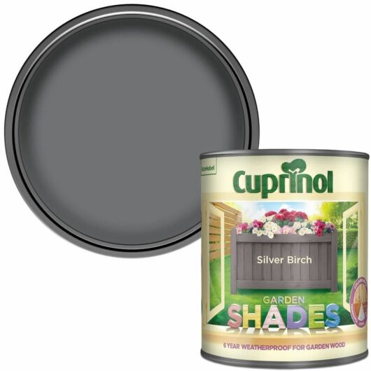 Garden Shades Silver Birch 1 litre CUPGSSIL1L