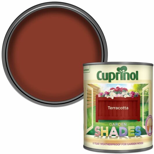 Garden Shades Terracotta 1 litre CUPGSTER1L