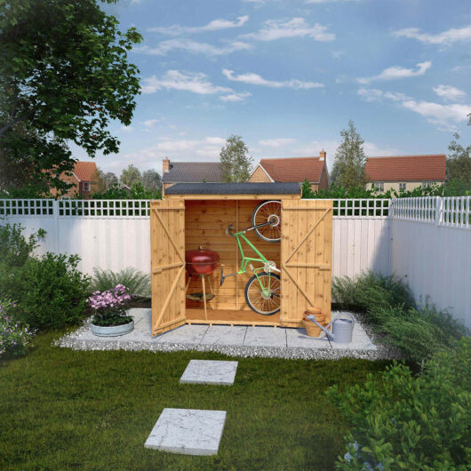 Mercia 6 X 2'6Ft Tongue & Groove Pent Storage Shed