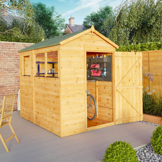 Mercia 7 X 5Ft Shiplap Apex Shed
