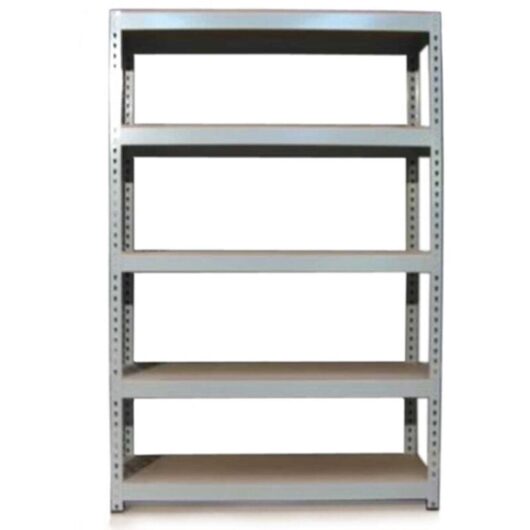 Monster Racking - Q-Rax Grey Metal Shelving Units - 120cm x 180cm x 50cm