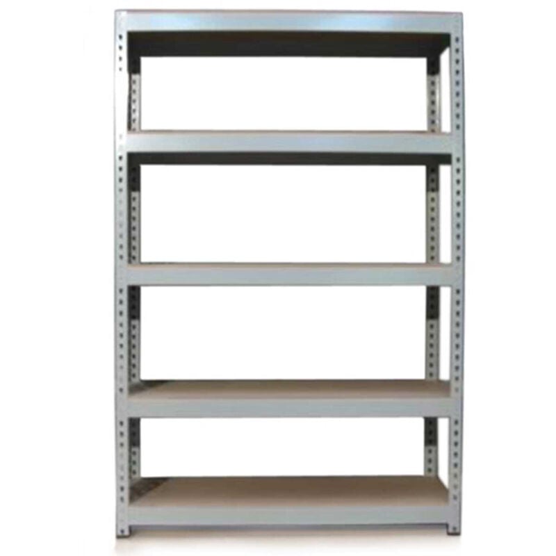 Monster Racking - Q-Rax Grey Metal Shelving Units - 120cm x 180cm x 50cm