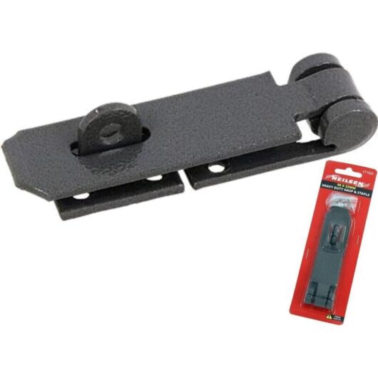 Neilsen Hasp and Staple Gate Door Shed Latch Lock Box Padlocks 90mm x 30mm