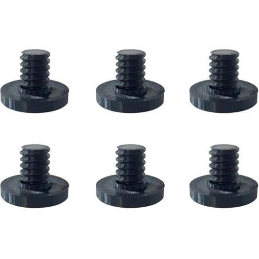 Pack of 6 replacement bolts for garden sheds and awnings.