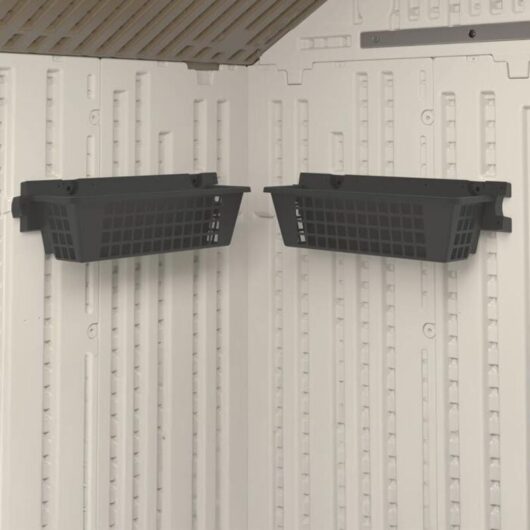Suncast Basket Storage Set - Pack of 2